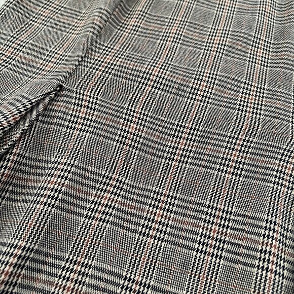Sunhee Moon Cotton Plaid Midi Skirt 2 - Picture 8 of 9